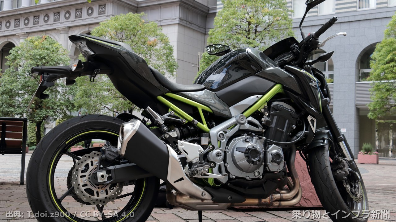 kawasaki z900 2026 facelift moto
