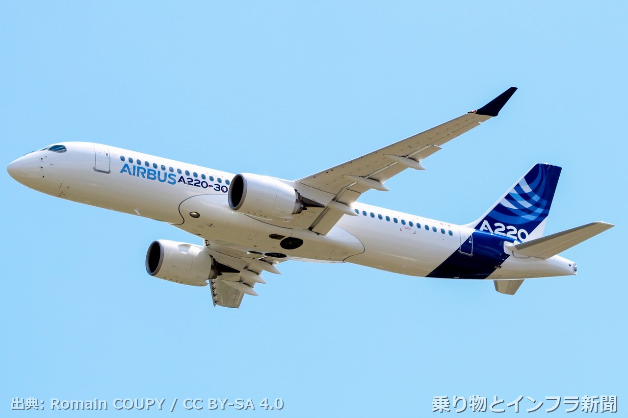 airbus a220 300 2026 delivery air