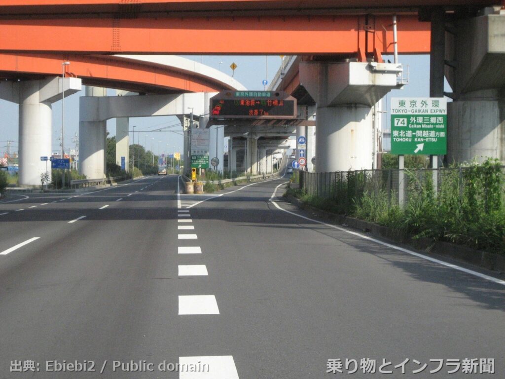 nexco east gaikan expressway 2026 weekend closure
