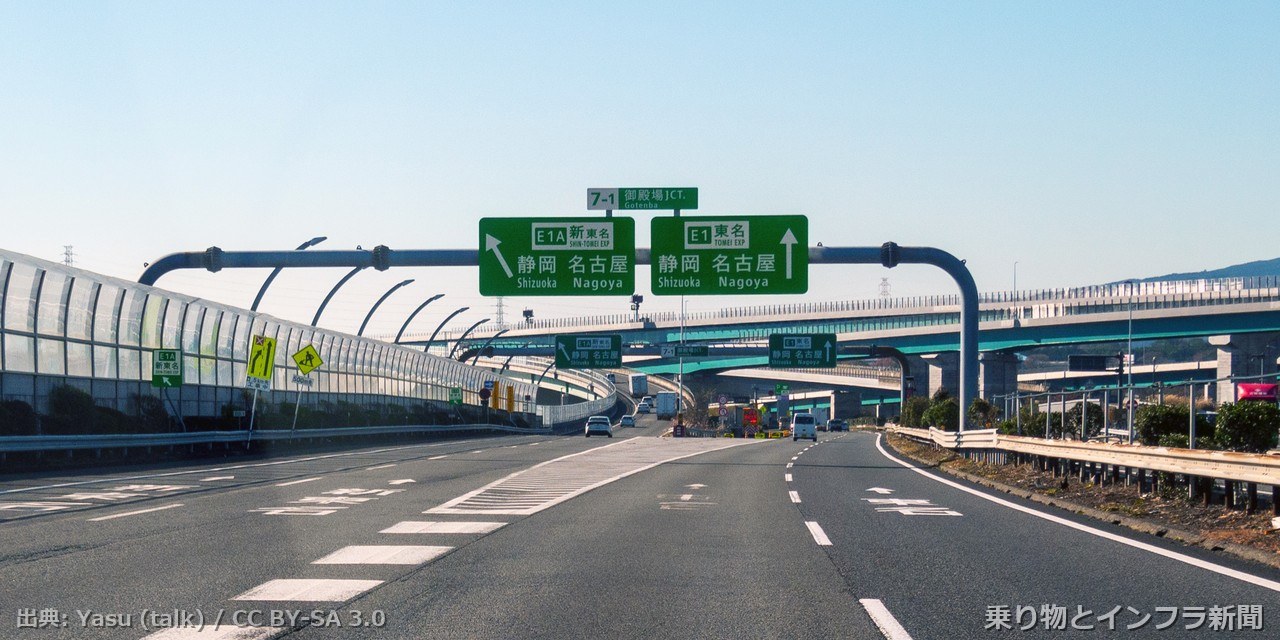 nexco central tomei expressway 2026 night closure