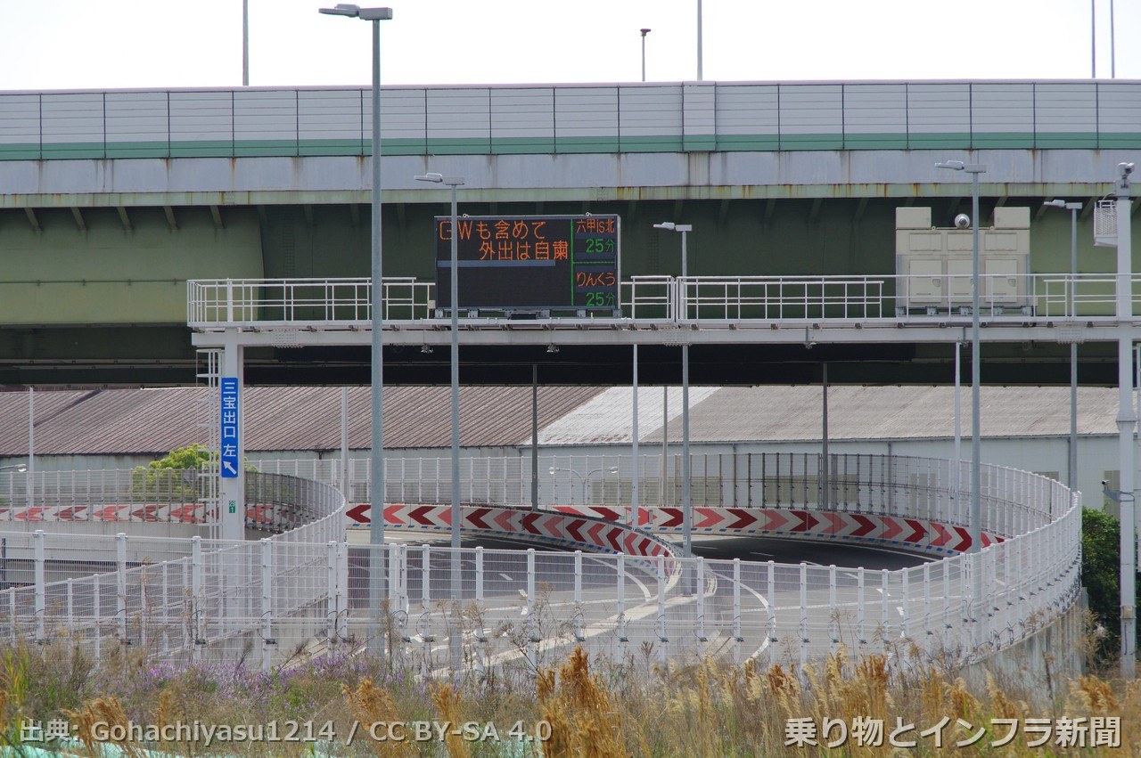 hanshin expressway wangan route kobe 2026 widening