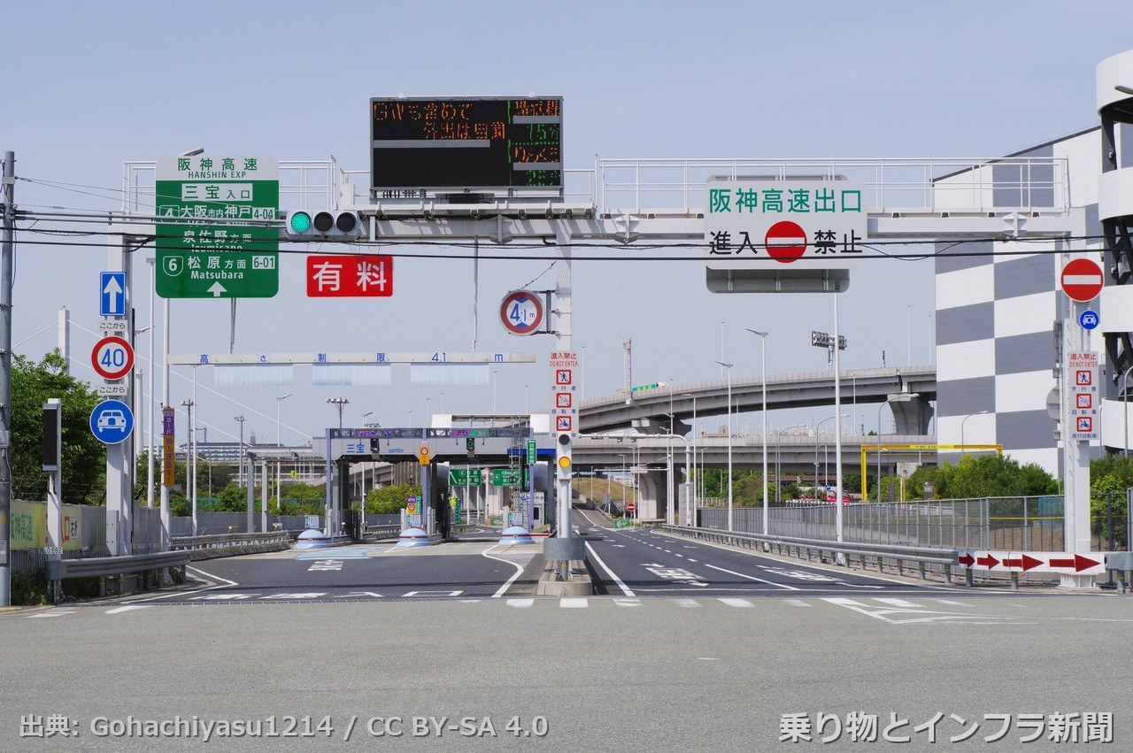 hanshin expressway wangan route kobe 2026 bridge rebuild