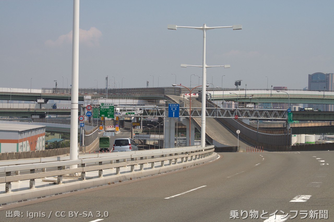 hanshin expressway wangan route kobe 2026 full closure