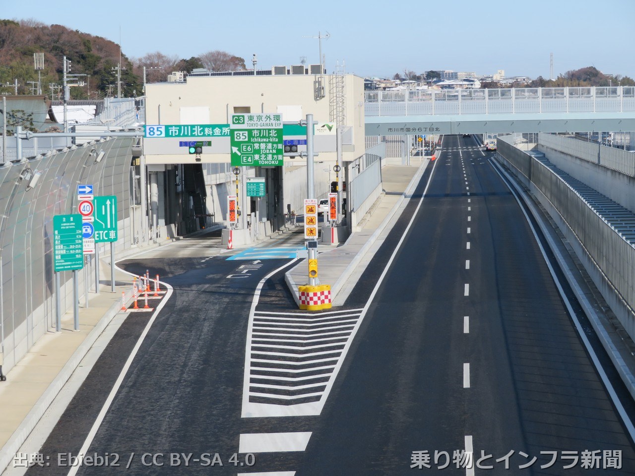 nexco east gaikan expressway 2027 lane addition