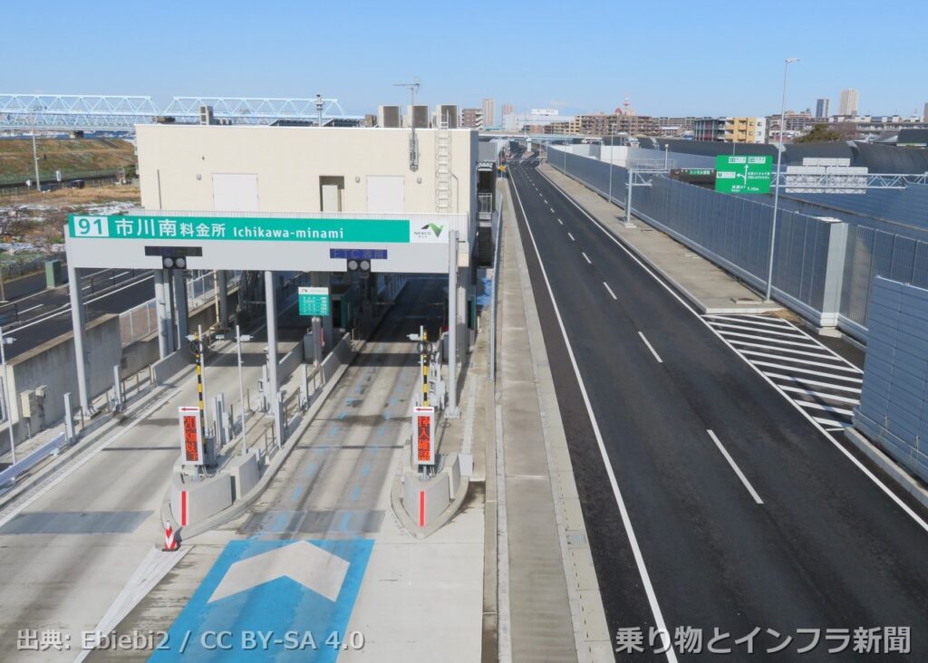 nexco east gaikan expressway 2027 tunnel rebuild