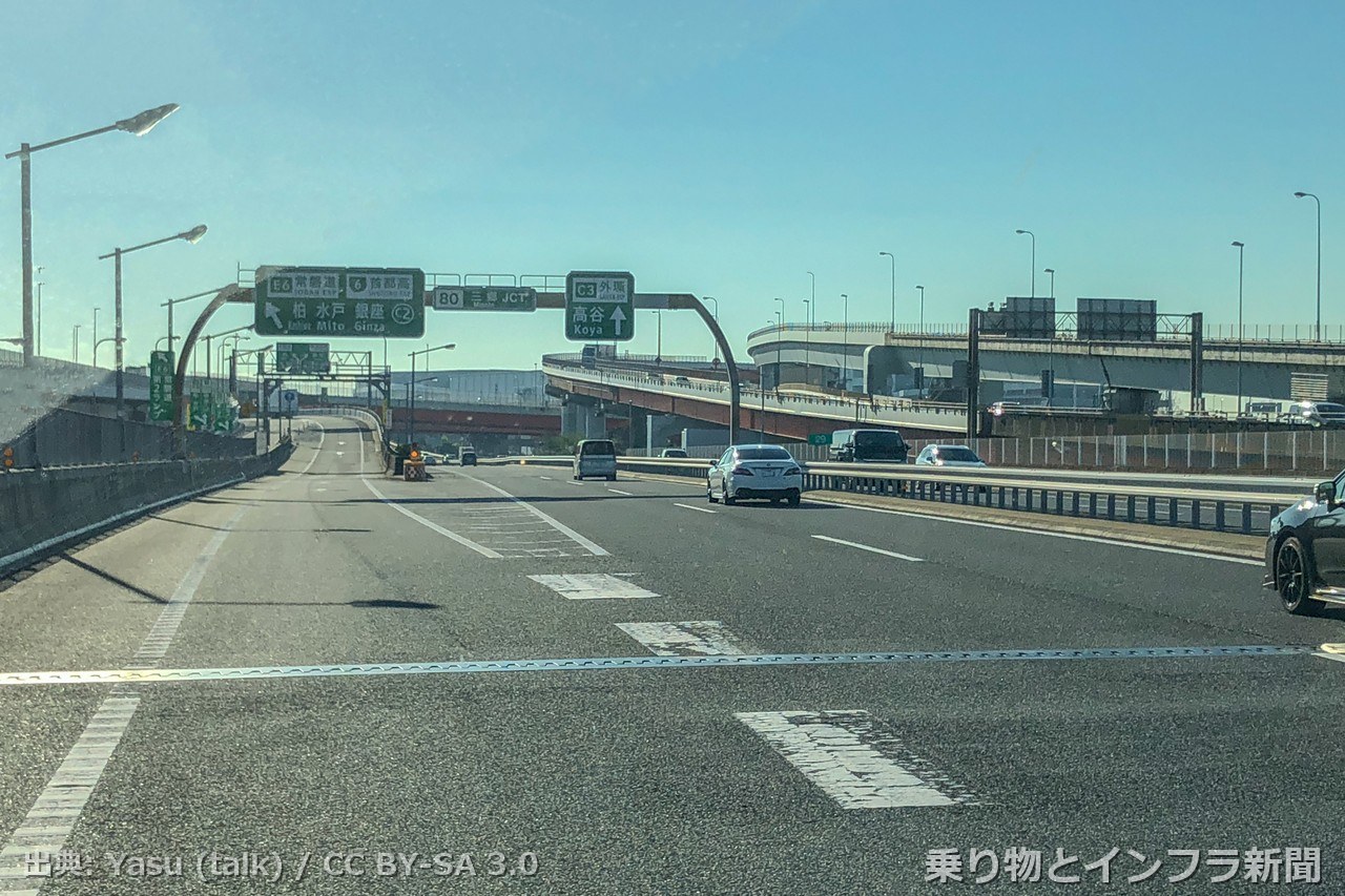 nexco east gaikan expressway 2027 partial closure