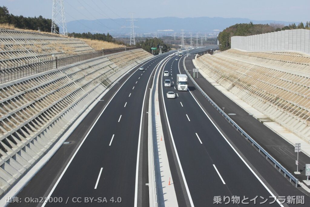 nexco central shin meishin expressway 2027 widening