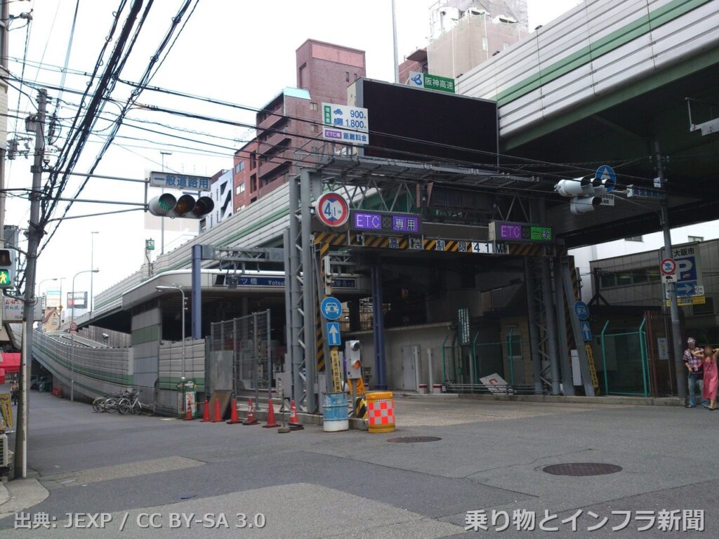 hanshin expressway loop route 2027 full closure