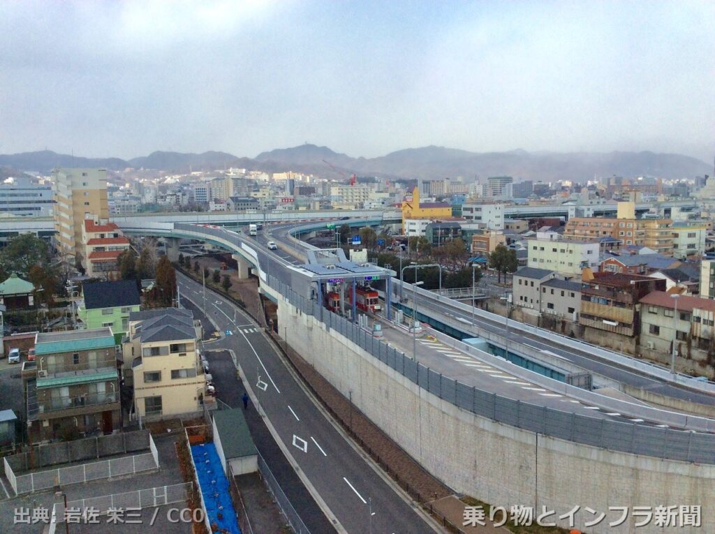 hanshin expressway kobe line 2027 groundbreaking