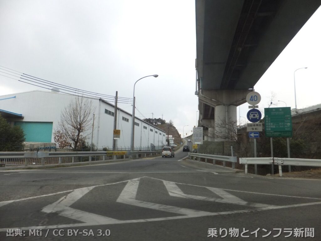 hanshin expressway kobe line 2027 full closure