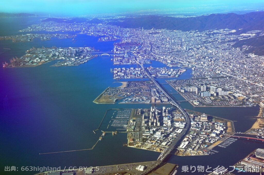 hanshin expressway wangan route kobe 2027 curve easing