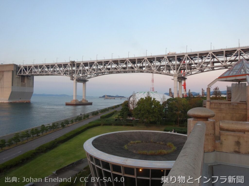 honshu shikoku bridge seto chuo expressway 2027 night closure