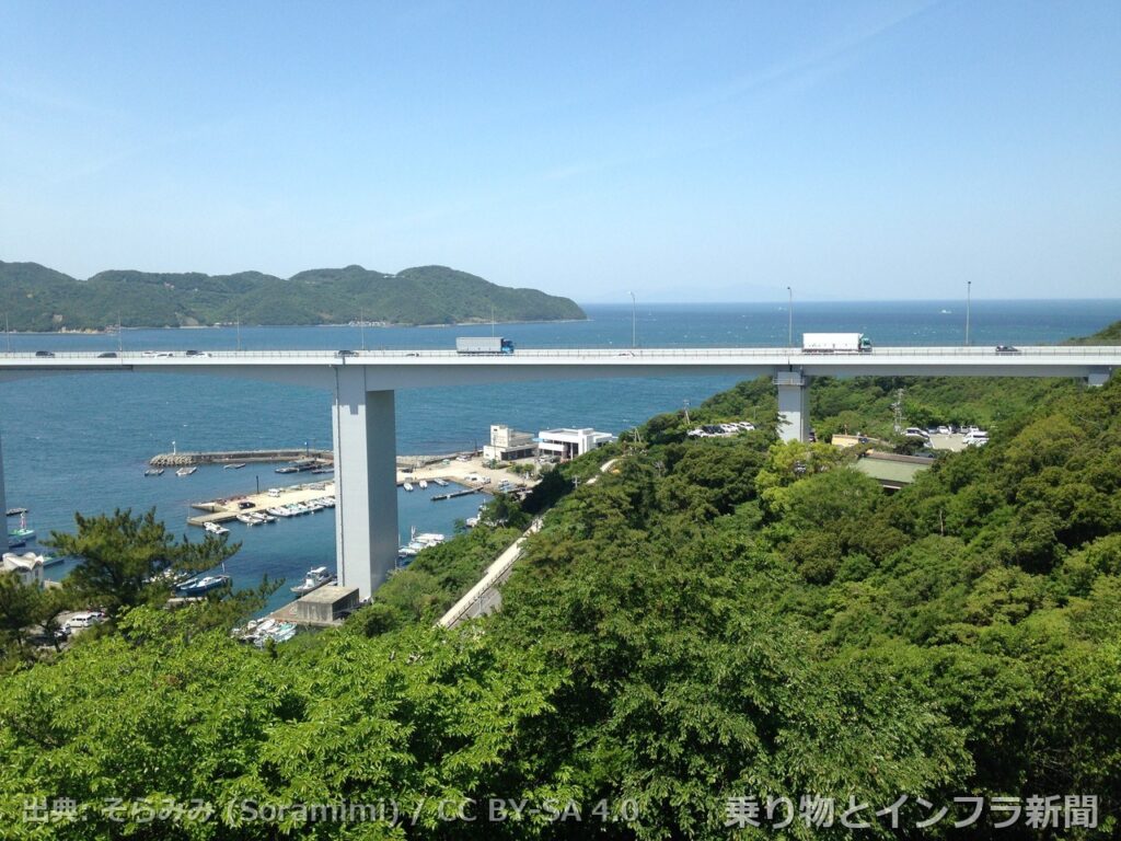honshu shikoku bridge kobe awaji naruto expressway 2027 smartic ic open
