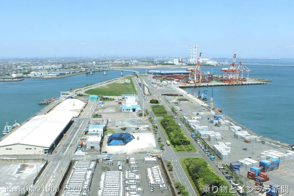 port of yokkaichi 2026 infra upgrade 港湾写真