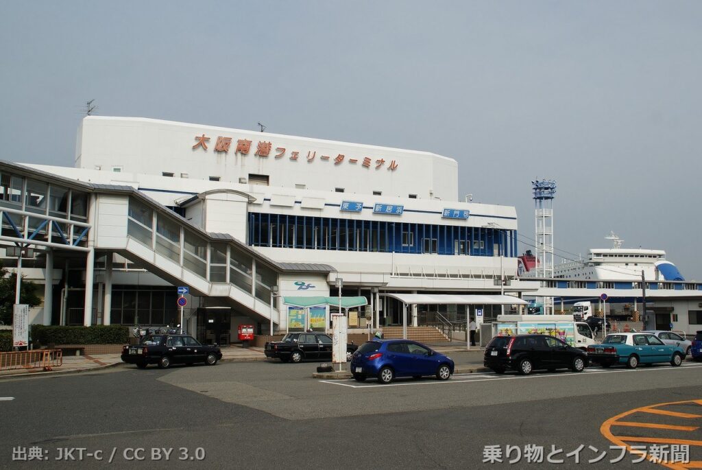 port of osaka 2026 cruise call 港湾写真