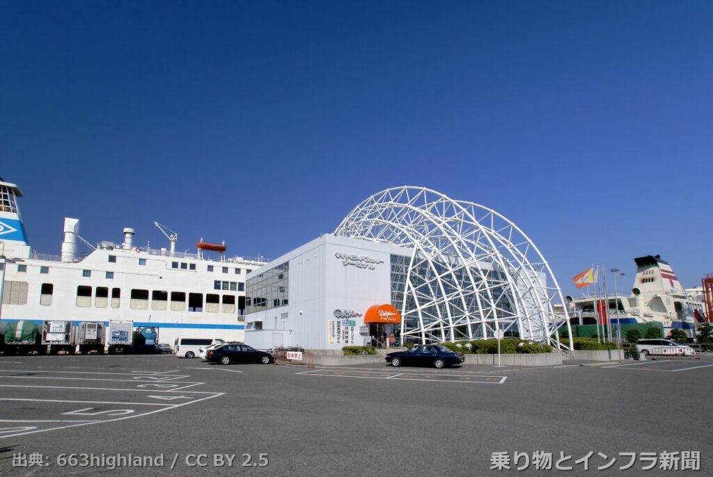 port of kobe 2026 ferry route 港湾写真