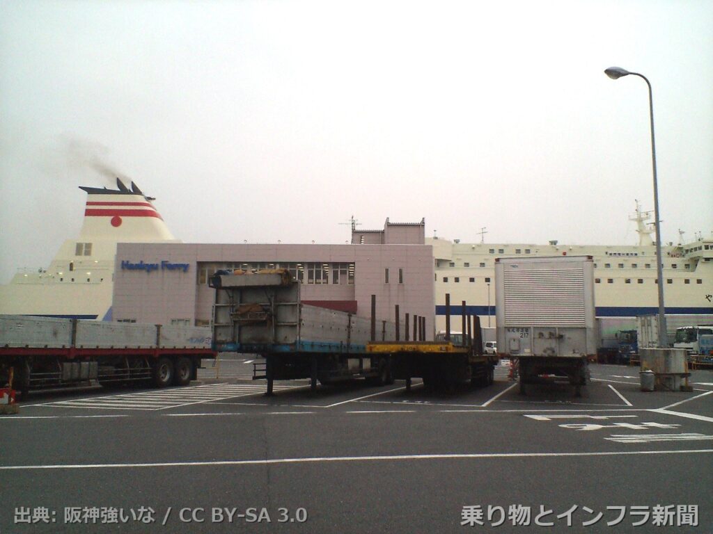 port of sakai senboku 2026 ferry route 港湾写真