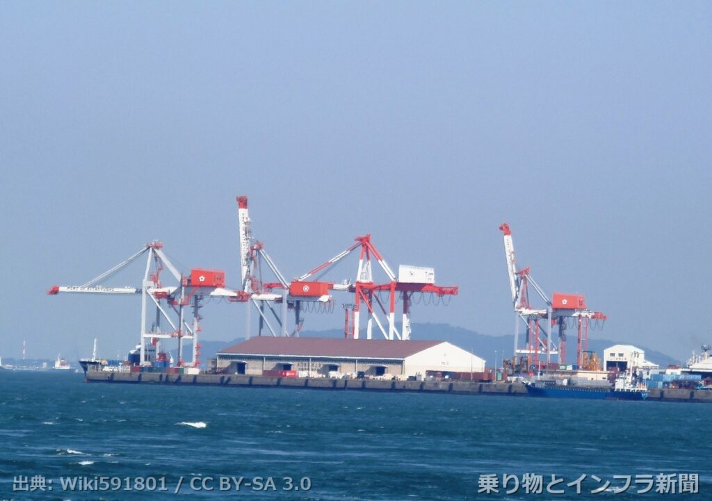 port of kitakyushu 2026 ferry route 港湾写真