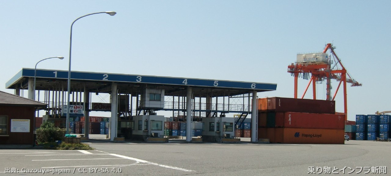 port of niigata 2026 cruise call 港湾写真