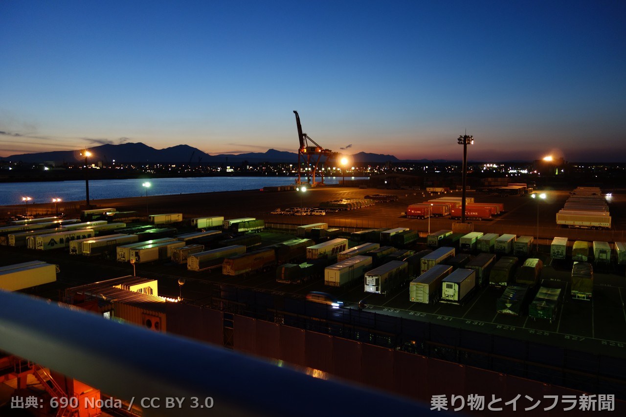 port of tomakomai 2026 new terminal 港湾写真