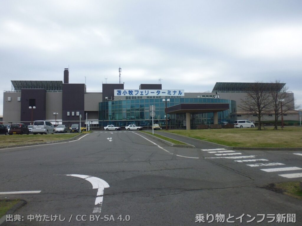 port of tomakomai 2026 shore power 港湾写真