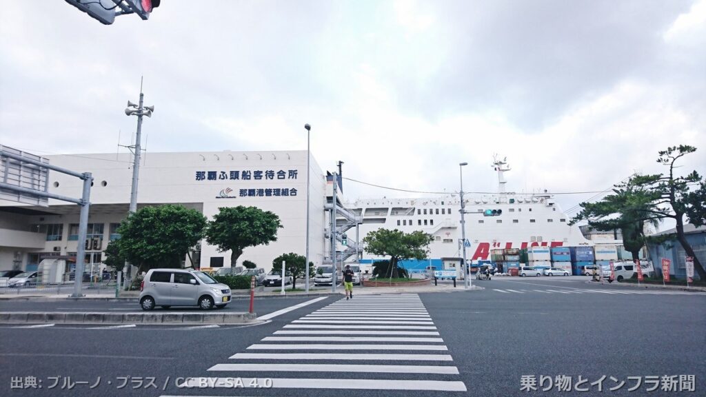port of naha 2026 shore power 港湾写真