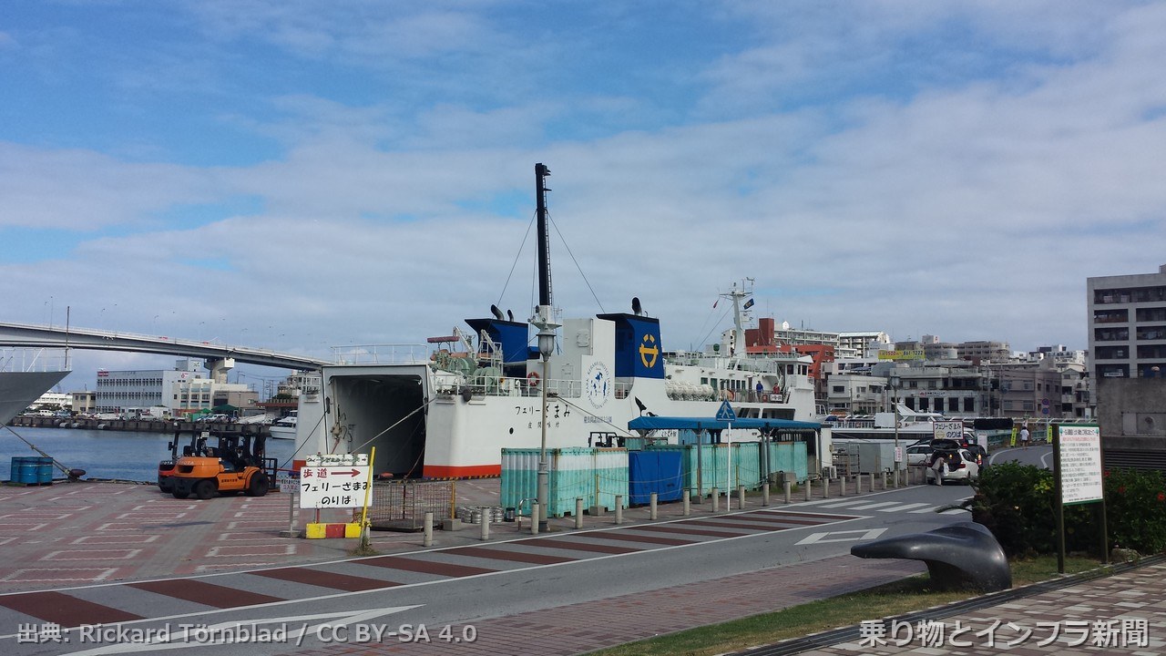 port of naha 2026 ferry route 港湾写真