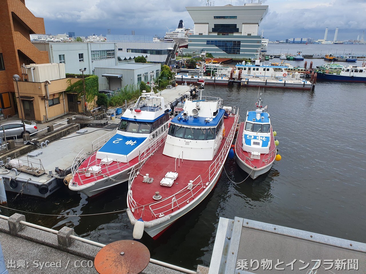 port of yokohama 2027 cruise call 港湾写真