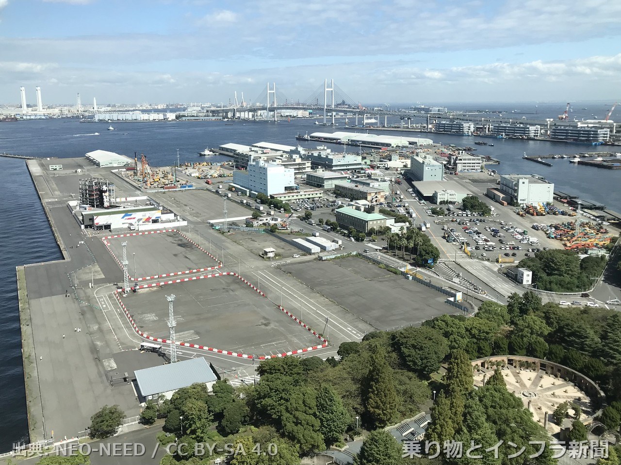 port of yokohama 2027 shore power 港湾写真