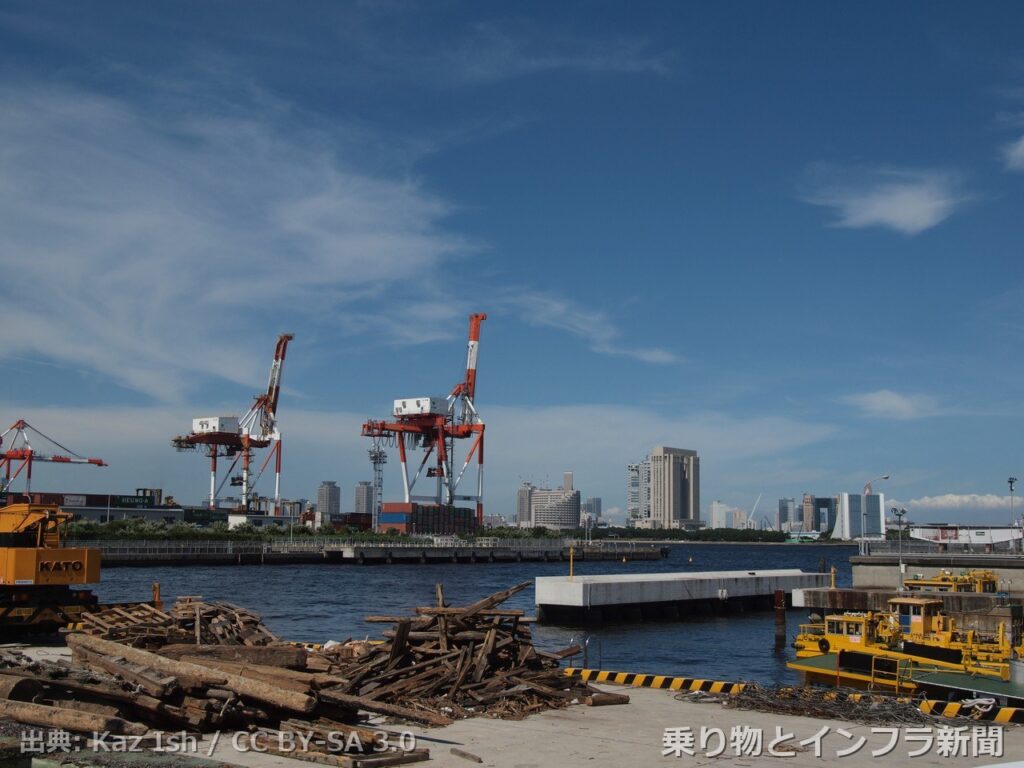 port of tokyo 2027 container record 港湾写真