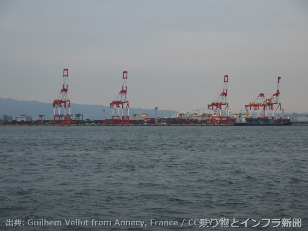 port of osaka 2027 shore power 港湾写真
