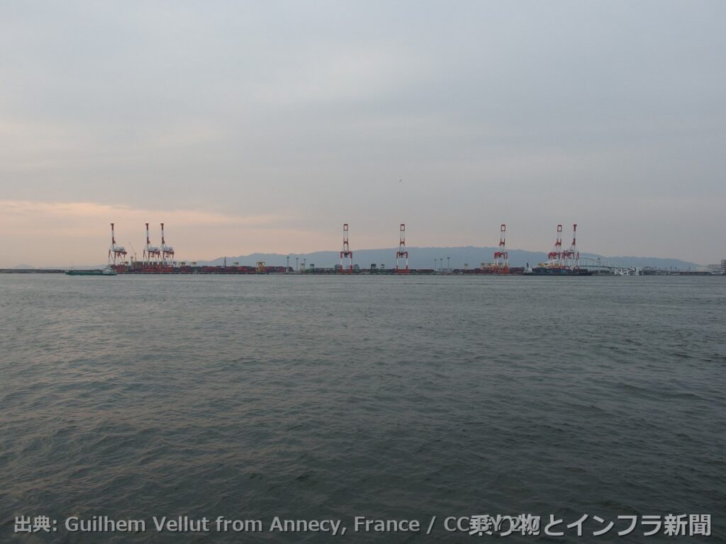 port of osaka 2027 lng bunkering 港湾写真