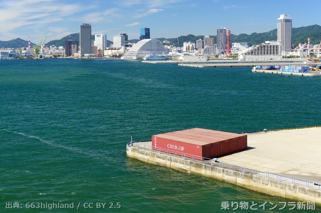 port of kobe 2027 ferry route 港湾写真