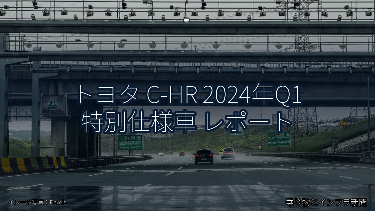 トヨタ C-HR 2024年Q1 特別仕様車 レポート（乗り物とインフラ新聞）