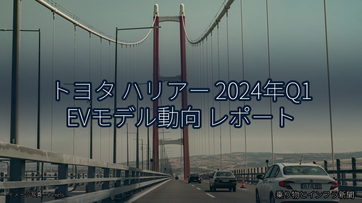 トヨタ ハリアー 2024年Q1 EVモデル動向 レポート（乗り物とインフラ新聞）