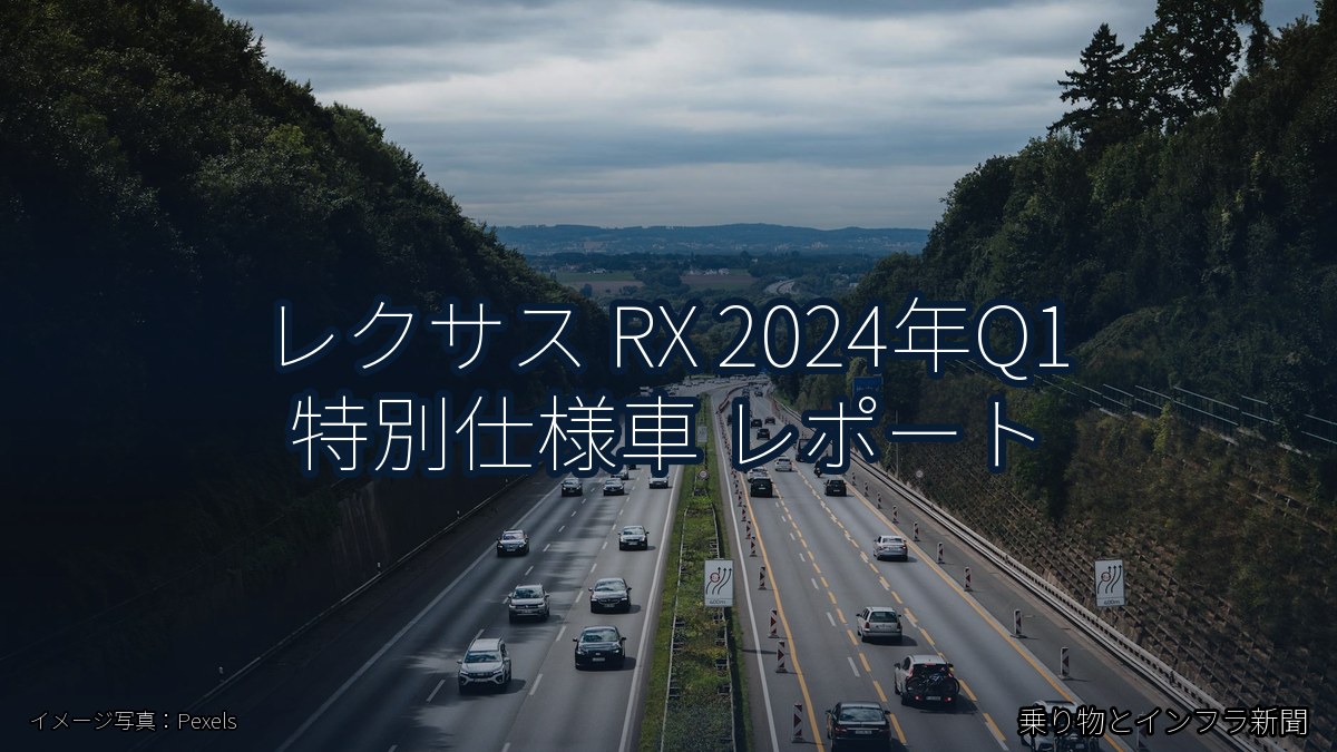 レクサス RX 2024年Q1 特別仕様車 レポート（乗り物とインフラ新聞）