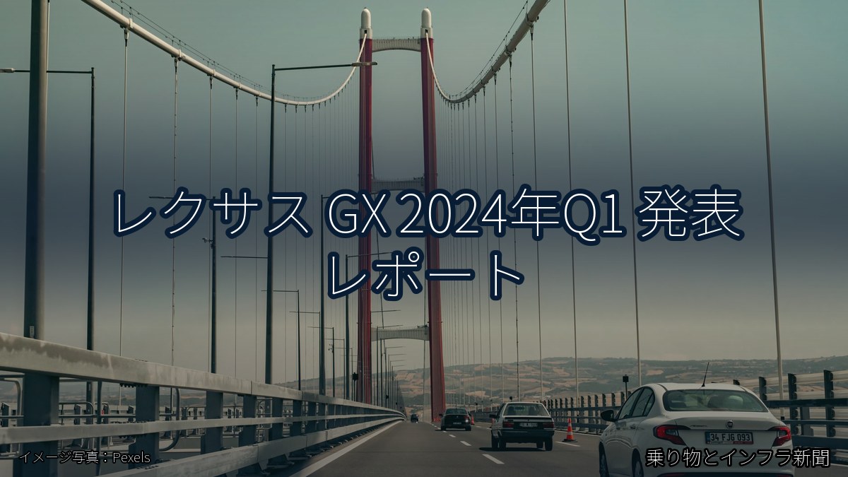 レクサス GX 2024年Q1 発表 レポート(乗り物とインフラ新聞)