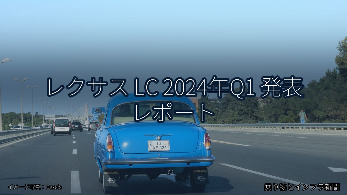 レクサス LC 2024年Q1 発表 レポート(乗り物とインフラ新聞)