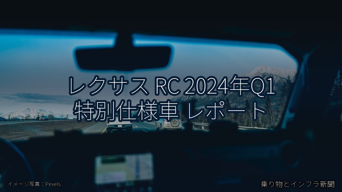 レクサス RC 2024年Q1 特別仕様車 レポート(乗り物とインフラ新聞)