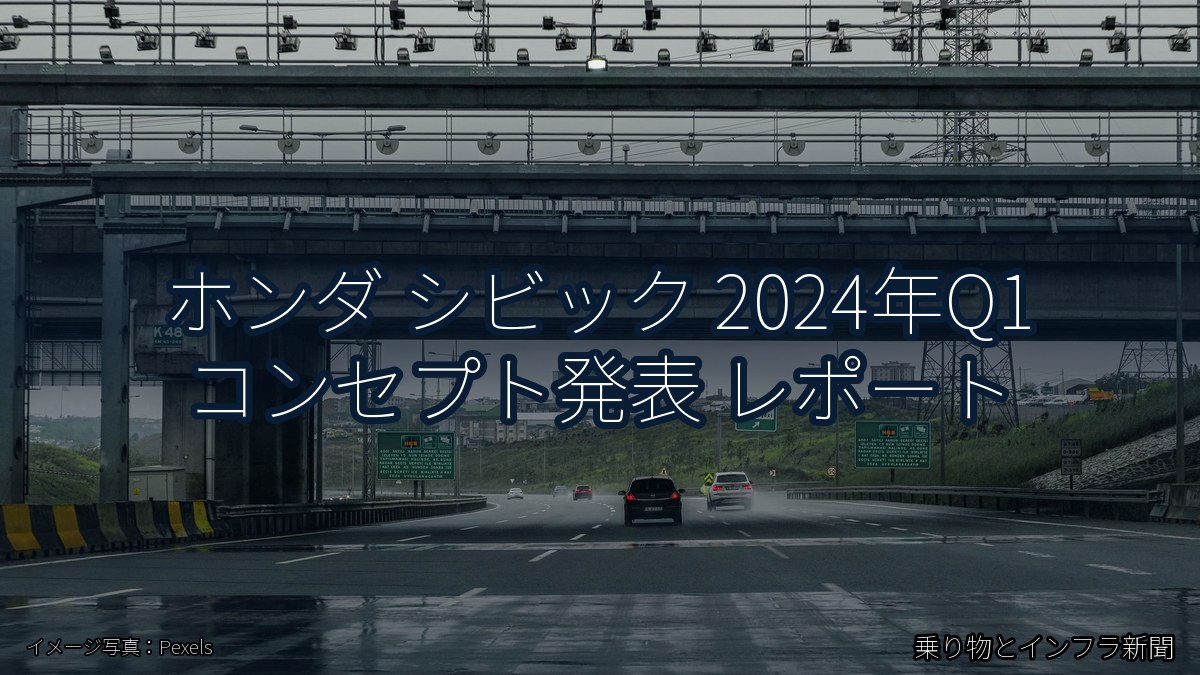 ホンダ シビック 2024年Q1 コンセプト発表 レポート（乗り物とインフラ新聞）