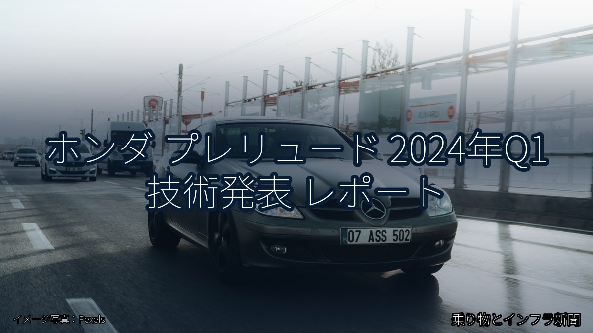 ホンダ プレリュード 2024年Q1 技術発表 レポート(乗り物とインフラ新聞)