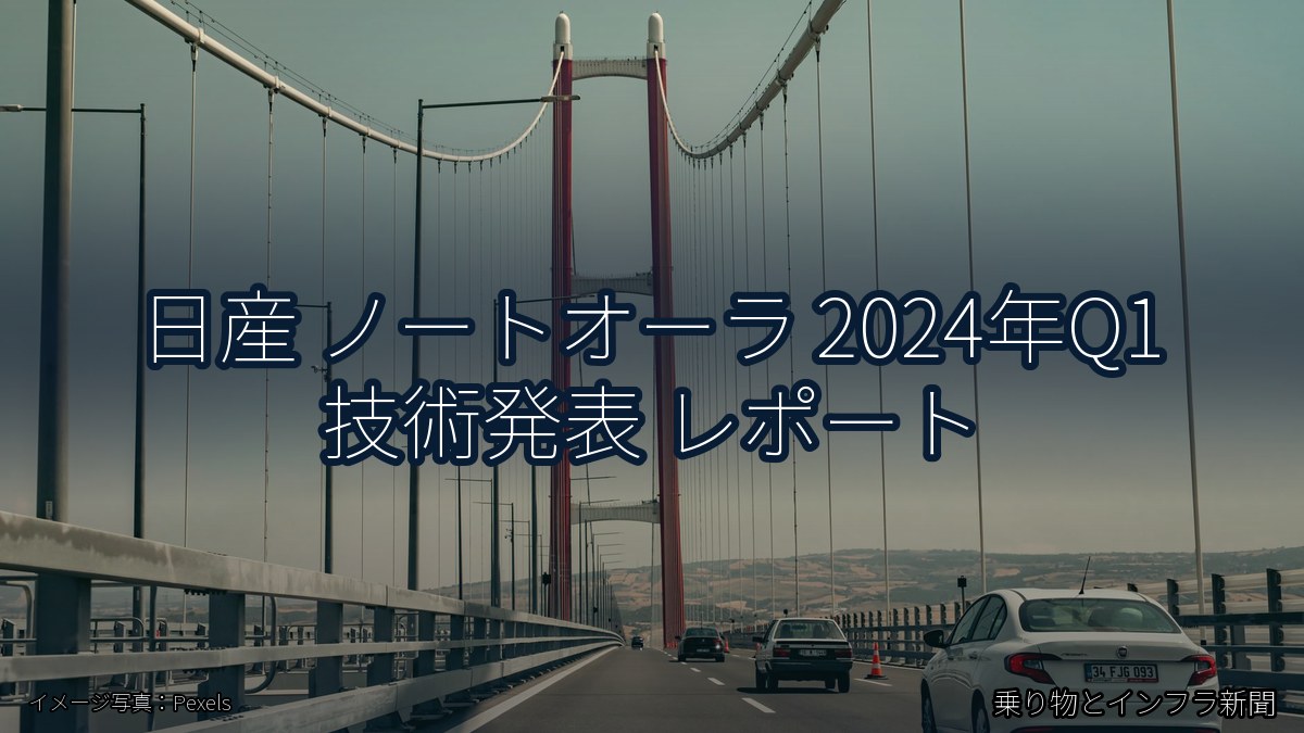 日産 ノートオーラ 2024年Q1 技術発表 レポート（乗り物とインフラ新聞）