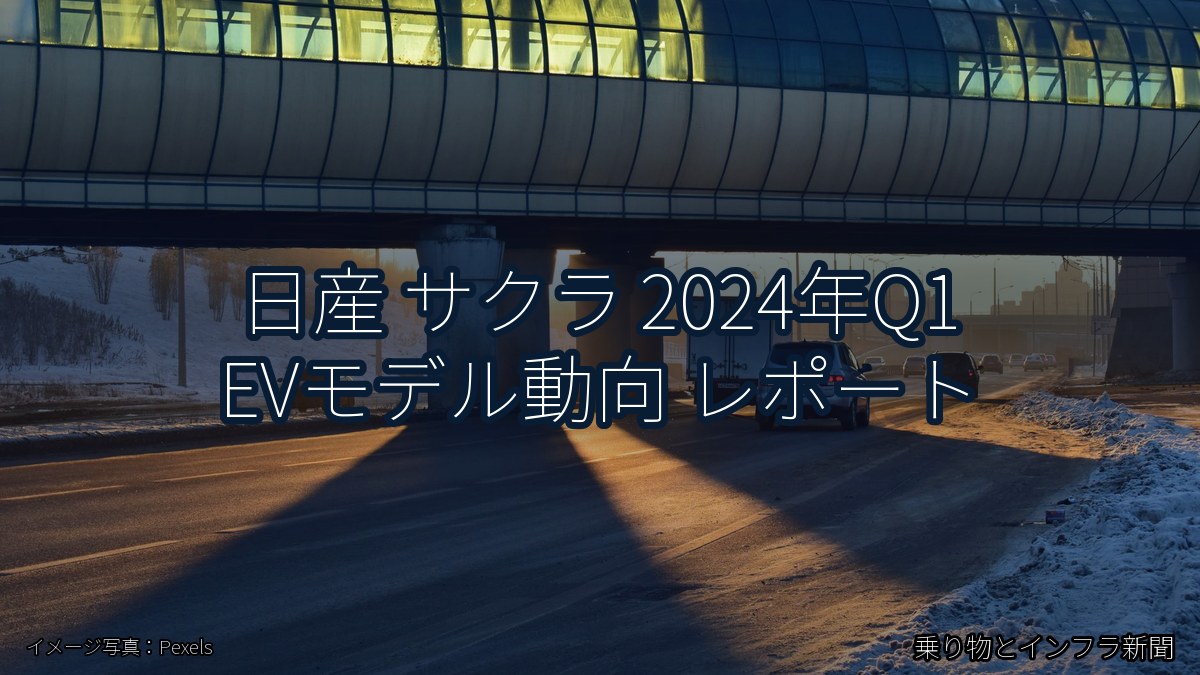 日産 サクラ 2024年Q1 EVモデル動向 レポート（乗り物とインフラ新聞）