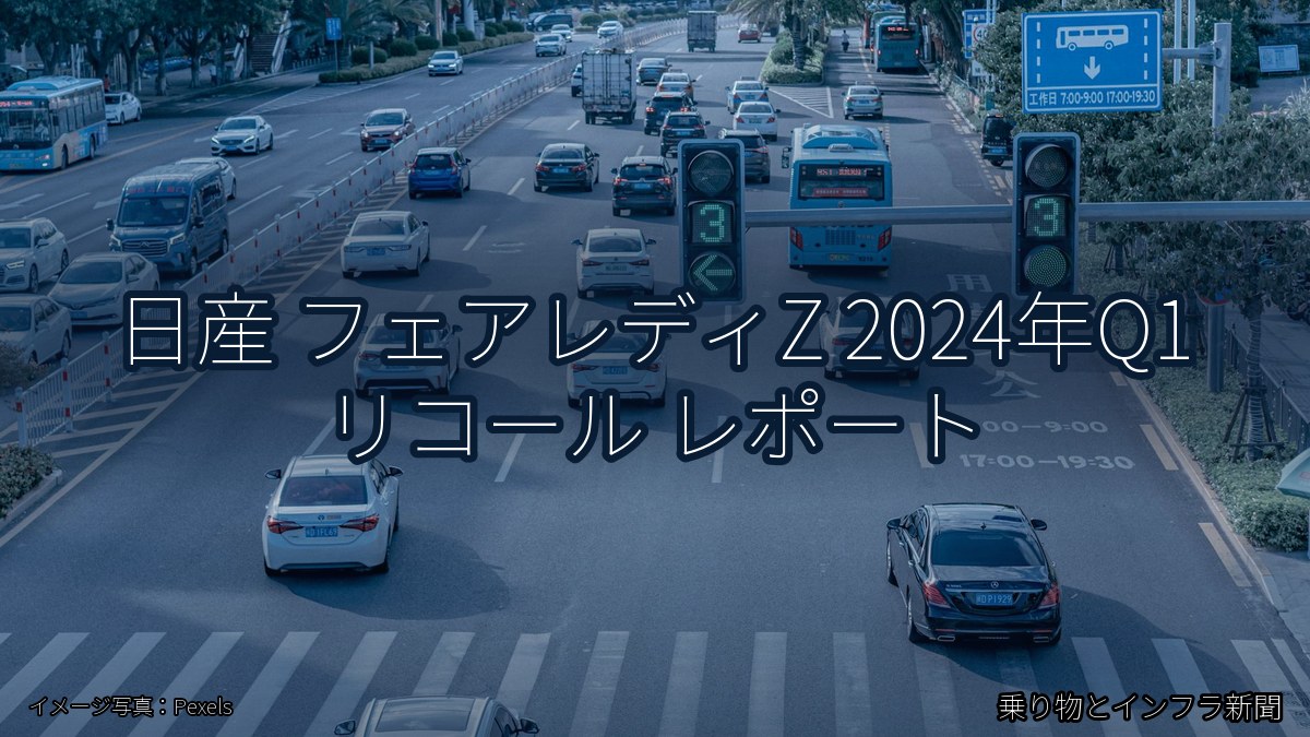 日産 フェアレディZ 2024年Q1 リコール レポート(乗り物とインフラ新聞)