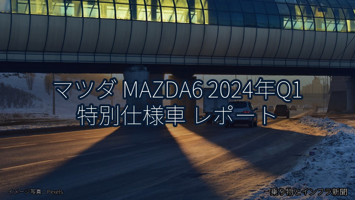 マツダ MAZDA6 2024年Q1 特別仕様車 レポート（乗り物とインフラ新聞）
