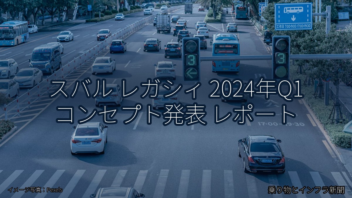 スバル レガシィ 2024年Q1 コンセプト発表 レポート(乗り物とインフラ新聞)