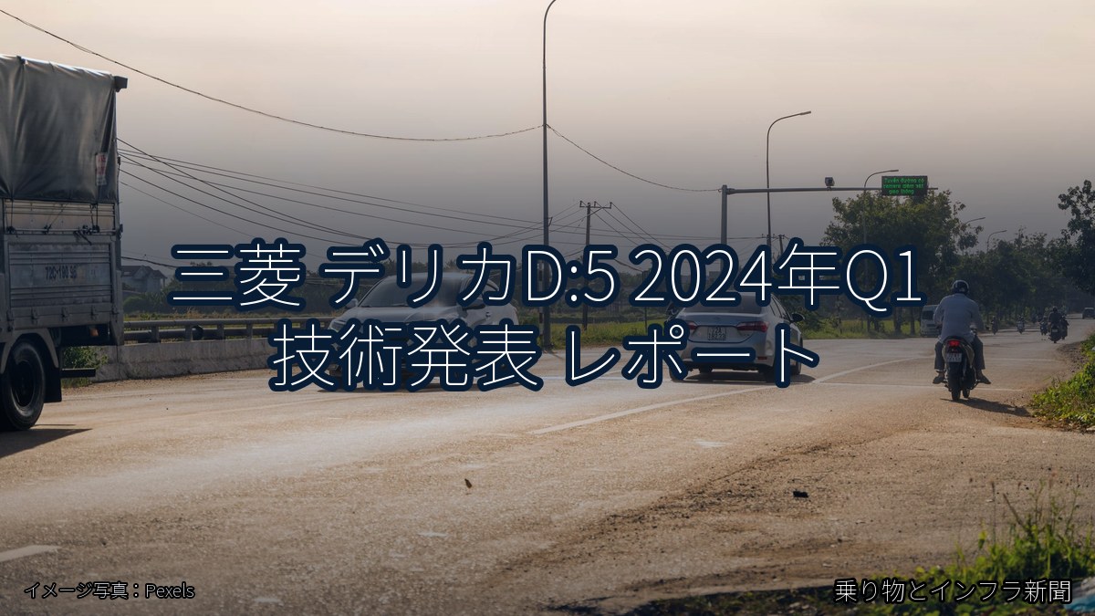 三菱 デリカD:5 2024年Q1 技術発表 レポート（乗り物とインフラ新聞）