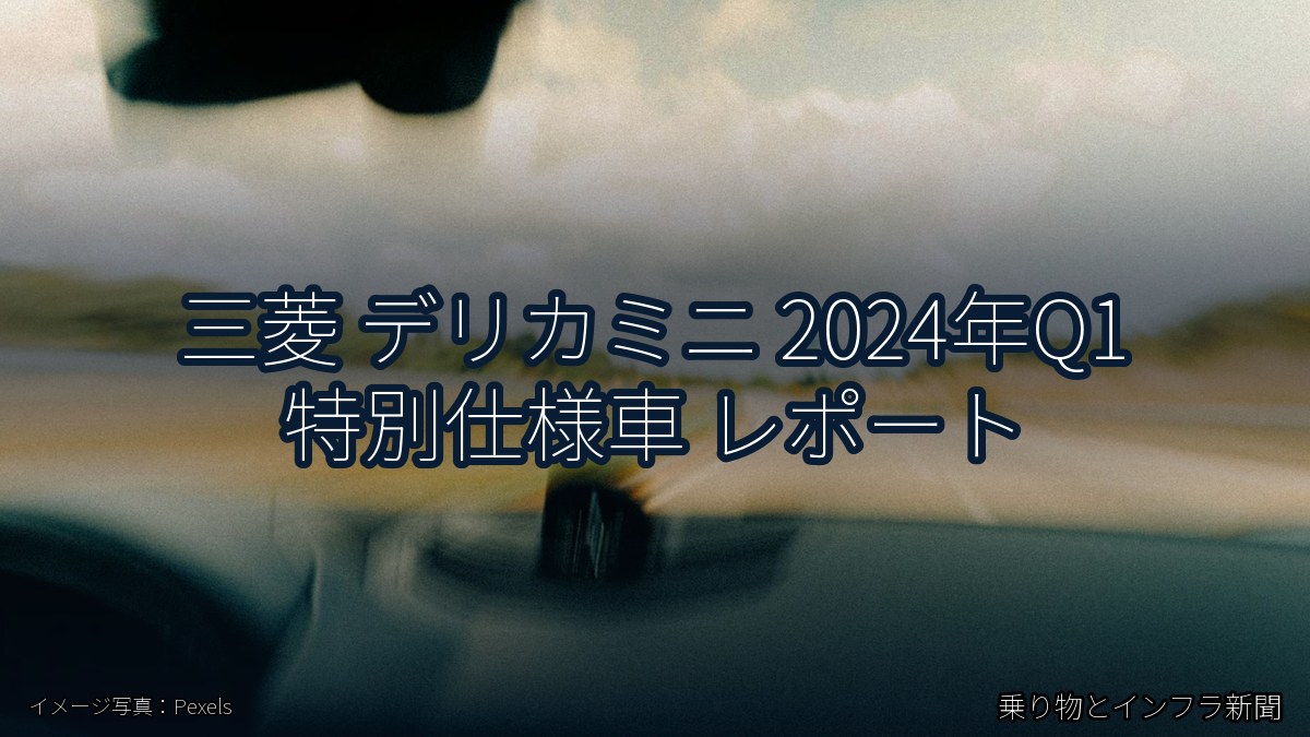 三菱 デリカミニ 2024年Q1 特別仕様車 レポート（乗り物とインフラ新聞）