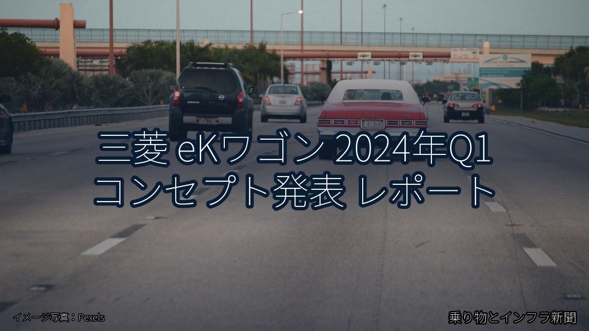 三菱 eKワゴン 2024年Q1 コンセプト発表 レポート（乗り物とインフラ新聞）