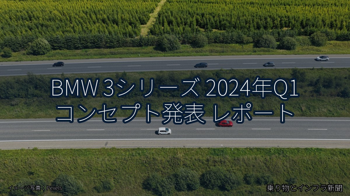 BMW 3シリーズ 2024年Q1 コンセプト発表 レポート(乗り物とインフラ新聞)